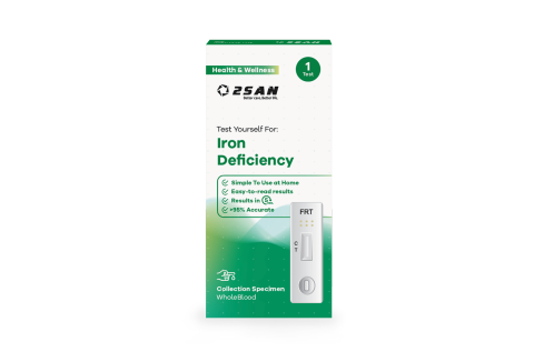 iron deficiency test pack shot