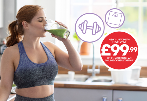 Weight Management Service - New customers from only £99.99 when you look an online consultation