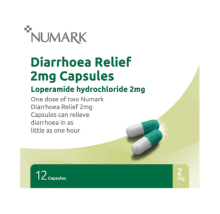 Numark Diarrhoea Relief 2mg Capsules 12s